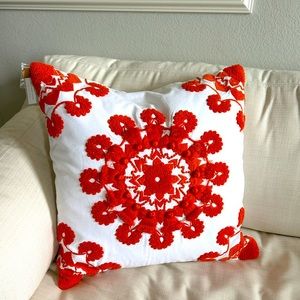 Pottery Barn pillow cover AND down feather insert